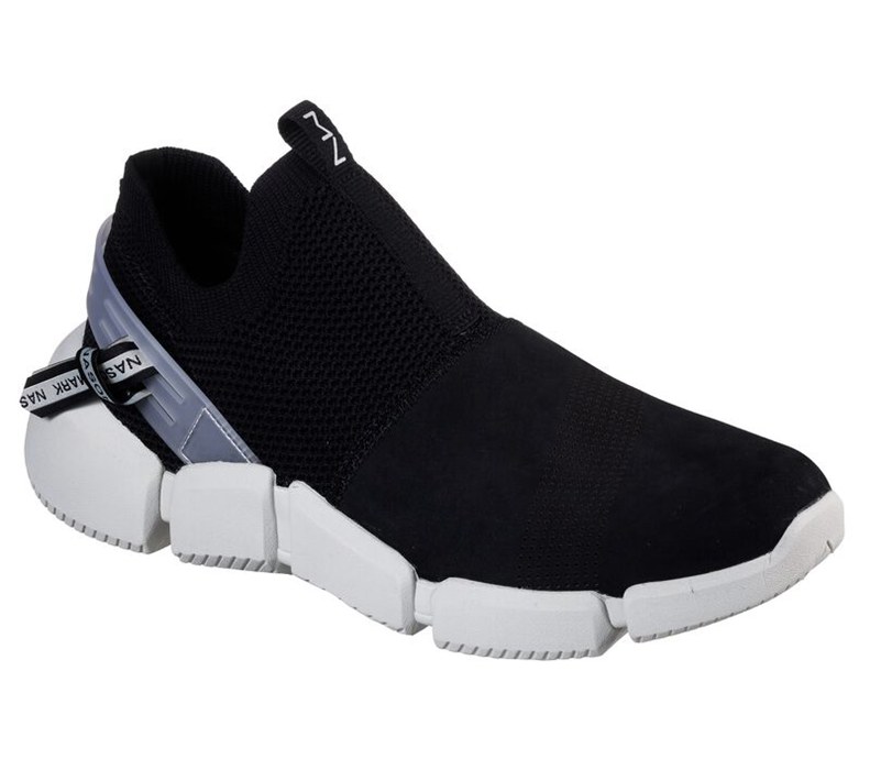 Skechers Rex - Tag - Mens Slip On Shoes Black [AU-BZ9025]